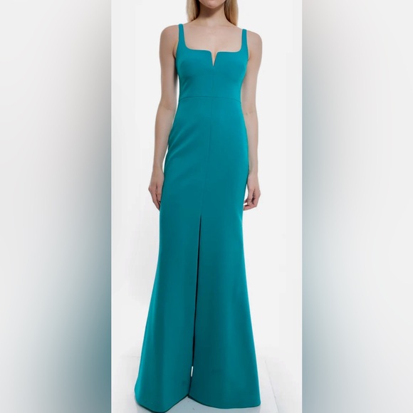 Likely Constance Gown in Mermaid Silhouette in Harbor Blue - Picture 1 of 8